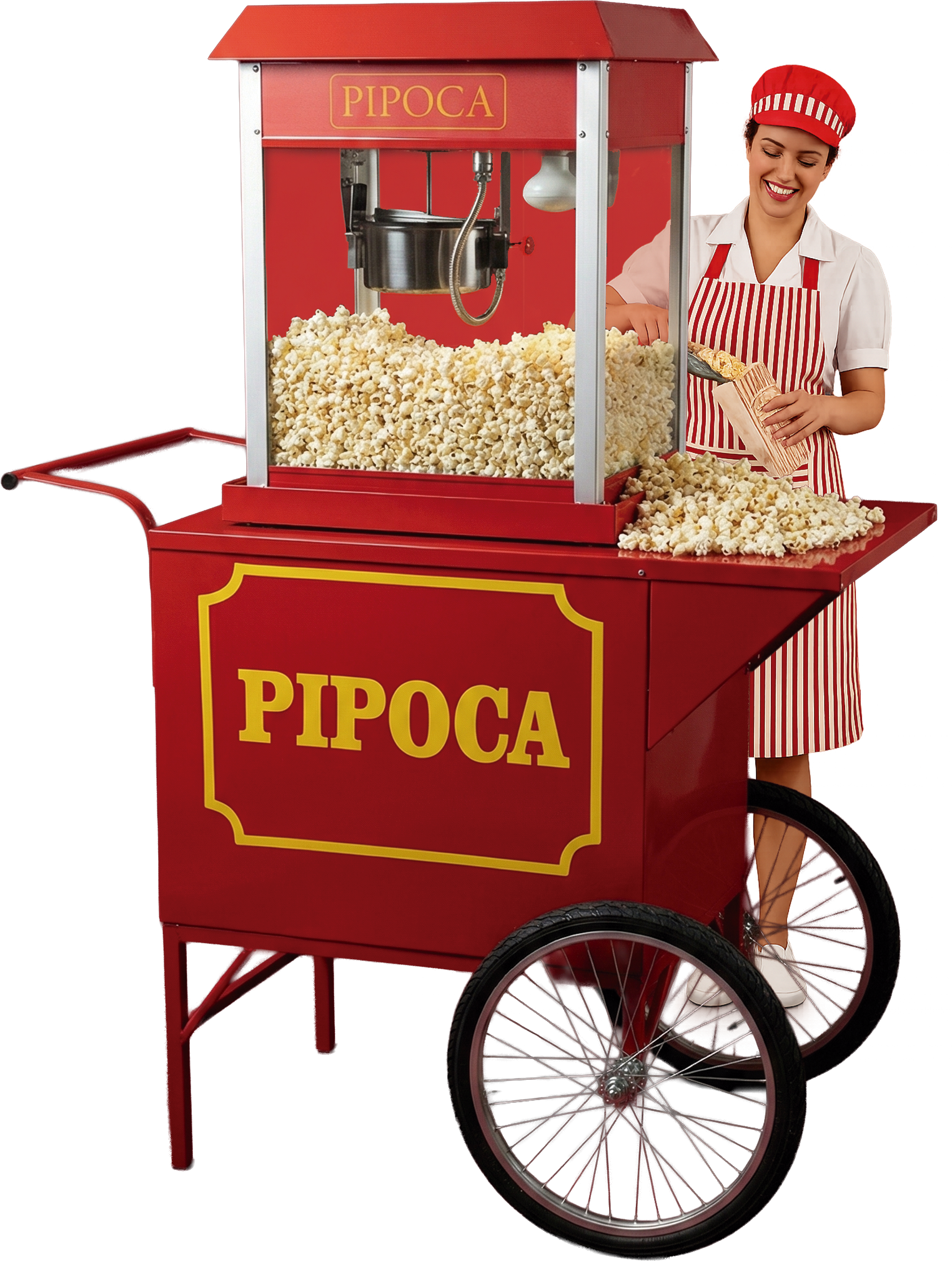Carrinho de Pipoca Retrô